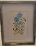 Framed Blue Flowers